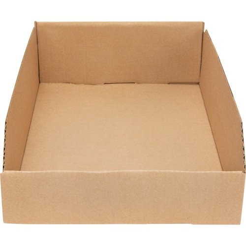 Deep Corrugated Parts Bins, 11-3/4" W x 17-1/4" D x 4-1/2" H, Beige Cantin et fils