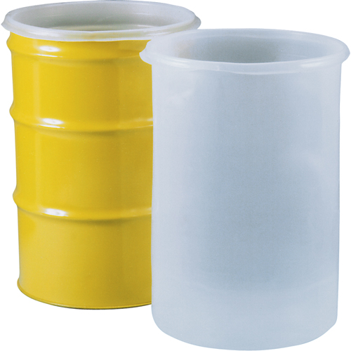Doublures &agrave; paroi droite pour barils ouverts en acier de 30 gallons Cantin et fils