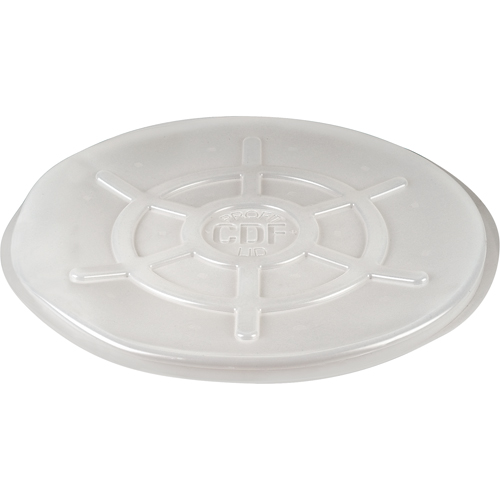 Protective Drum Lids, Closed Top, Fits: 55 US gal (45 imp. gal.), Clear Cantin et fils