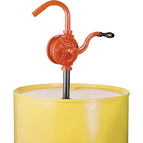 Pompe rotative pour barils, Fonte, Pour capacit&eacute; 15-55 gal., 7,5 gallons/100 r&eacute;volutions Cantin et fils