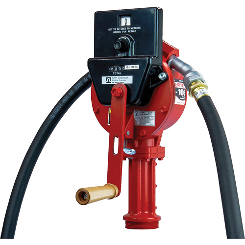 UL Approved Rotary Hand Pumps With Meter, Aluminum Cantin et fils