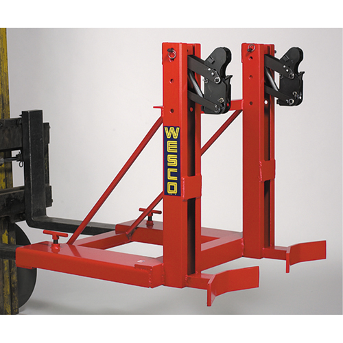 Gator Grip Forklift Attachment for Drum Handling, For 30 US Gal. (25 Imperial Gal.) / 50 US Gal. (41.6 Imperial Gal.) / 80 US Gal. (66.6 Imperial Gal.) Cantin et fils