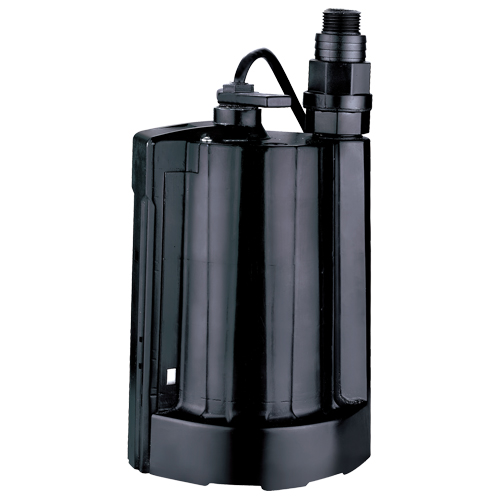 Automatic Submersible Utility Pump, 1/3 HP, 2160 GPH, 115 V, 4 A Cantin et fils