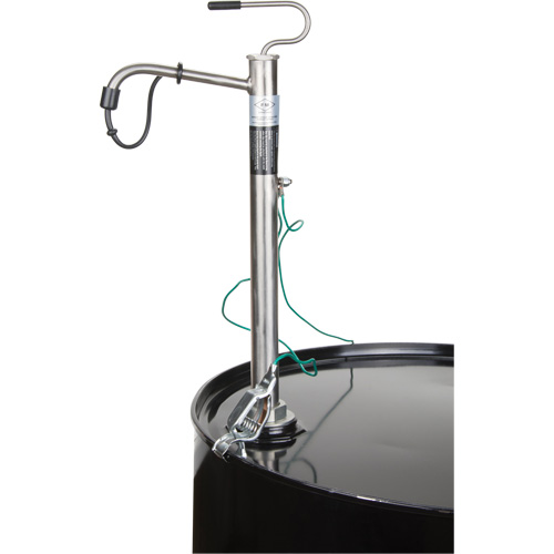 FM Approved Pull Type Drum Pump, Fits 15 - 55 Gal., 7 oz./Stroke Cantin et fils