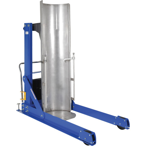 Portable Hydraulic Drum Dumper, For 30 - 55 US Gal. (25 - 45.8 Imperial Gal.) Cantin et fils