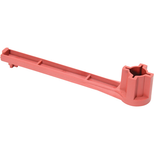 Single Ended Specialty Bung Nut Wrench, 1-1/4" Opening, 8" Handle, Non-Sparking Nylon Cantin et fils