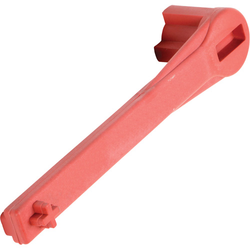 Single Ended Specialty Bung Nut Wrench, 1-1/4" Opening, 8" Handle, Non-Sparking Nylon Cantin et fils