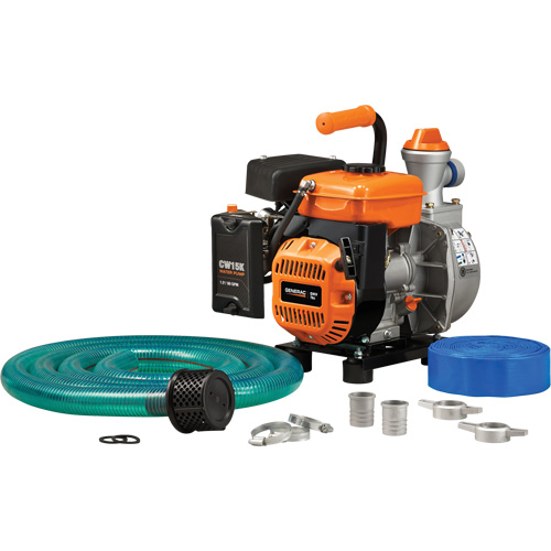 Trousse de pompe &agrave; eau propre, 80 gal./min, 79 cc, 4 cycles OHV Cantin et fils