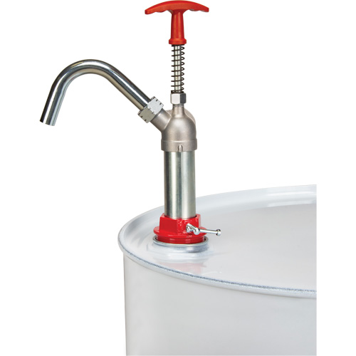 Pull Type Drum Pump, Fits 55 Gal., 22 oz./Stroke Cantin et fils