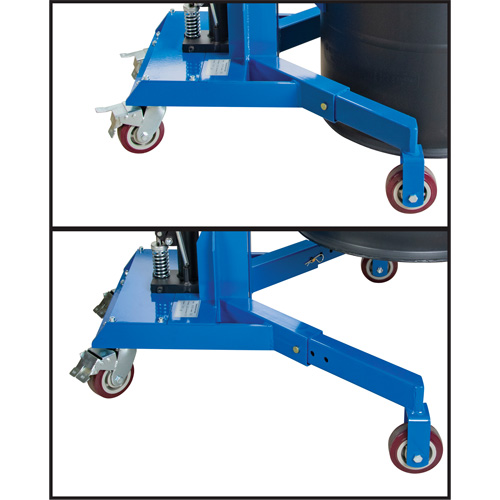 &eacute;l&eacute;vateur ergonomique pour baril, 55 gal. US (45 gal. imp.)/85 gal. US (70 gal. imp.) Cantin et fils