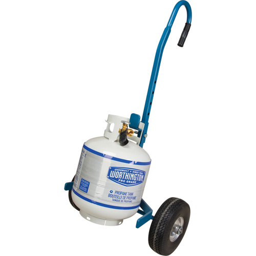 Cylinder Cart, Flat-Free Wheels, 15-1/2" W x 14-1/4" L Base, 600 lbs. Cantin et fils