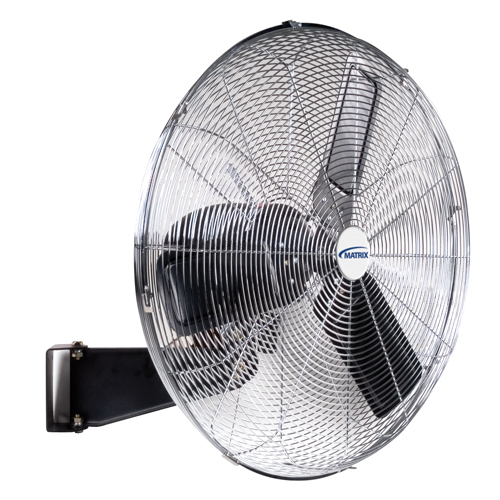 Non-Oscillating Wall Fan, Industrial, 2 Speed, 26" Diameter Cantin et fils
