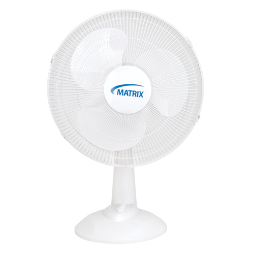 Ventilateur oscillant &agrave; boutons-poussoirs pour bureau, Diam&egrave;tre 16", 3 vitesses Cantin et fils