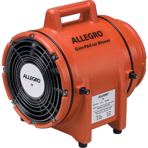 Ventilateurs &agrave; d&eacute;flecteurs CC de 8" ALLEGRO INDUSTRIES, 1/4 CV, 816 pi³/min Cantin et fils