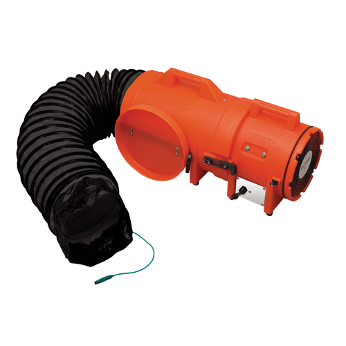 Ventilateurs COM-PAX-IAL en plastique de 8" ALLEGRO INDUSTRIES, 1/3 CV, 900 pi³/min, Antid&eacute;flagrant Cantin et fils