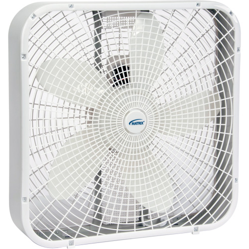 Box Fan, Commercial, 3 Speed, 20" Diameter Cantin et fils