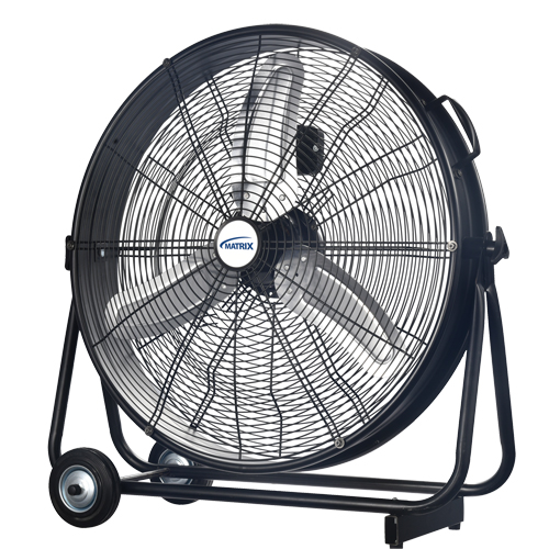 Ventilateur l&eacute;ger mince &agrave; entraînement direct pour usage industriel, Industriel, 3 vitesses, Diam&egrave;tre de 24" Cantin et fils