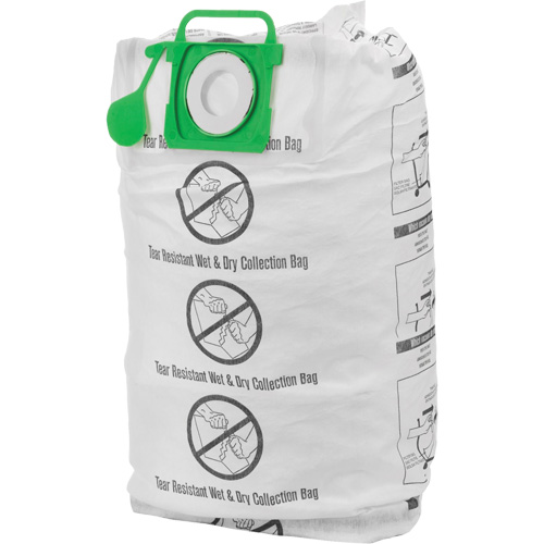 Sacs daspirateur r&eacute;sistants &agrave; la d&eacute;chirure pour les d&eacute;chets humides et secs, 12 - 20 gal. US Cantin et fils