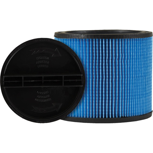 Ultra-Web&reg; Vacuum Filter, Cartridge, Fits 5 US gal. Cantin et fils