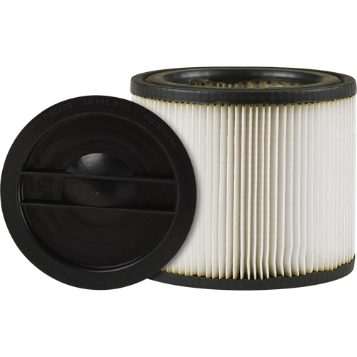 Petit filtre pour aspirateur, Cartouche, Pour 1 - 6 gal. US Cantin et fils