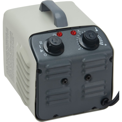 Personal Metal Shop Heater with Thermostat, Fan, Electric Cantin et fils