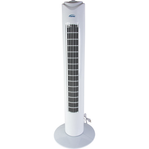 32" Tower Fan with Oscillation, Commercial, 3 Speed, 32" Diameter Cantin et fils