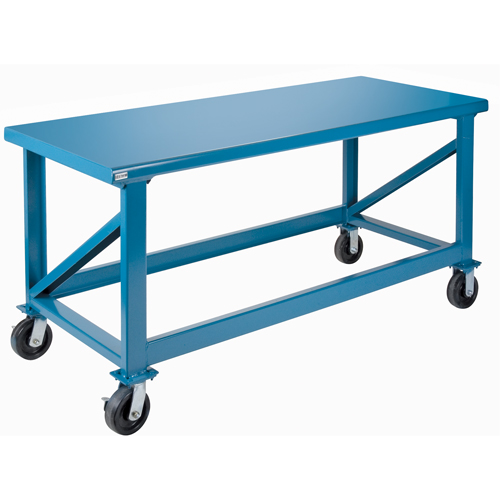 Extra Heavy-Duty Workbenches - All-Welded Benches, Steel Surface Cantin et fils