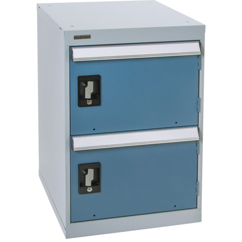 Two-Door Pedestal Workbench, 28" H x 18" W x 21" D Cantin et fils