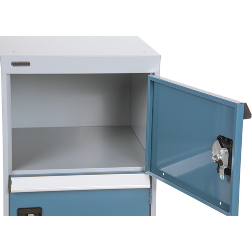Two-Door Pedestal Workbench, 28" H x 18" W x 21" D Cantin et fils