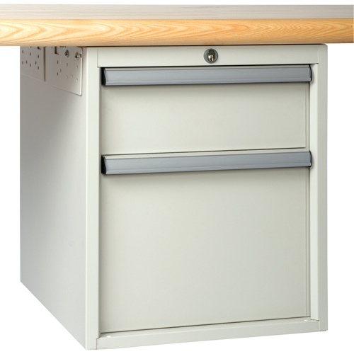 Postes de travail modulaire ergonomiques - Armoires suspendues Cantin et fils