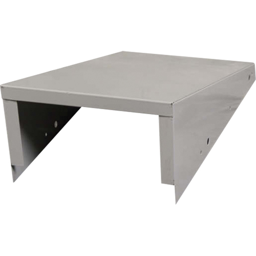 Casiers &eacute;conomiques &agrave; dessus inclin&eacute; Clean Line, Bloc de 1, 18" p x 12" la x 6" ha, Gris, Acier Cantin et fils