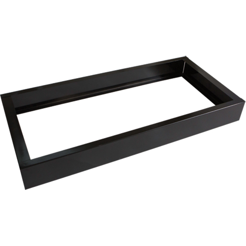 Base encastr&eacute;e pour casiers robustes enti&egrave;rement soud&eacute;e Concorde, 3 Blocs, 4" lo x 36" la x 17" p, Noir, Acier Cantin et fils