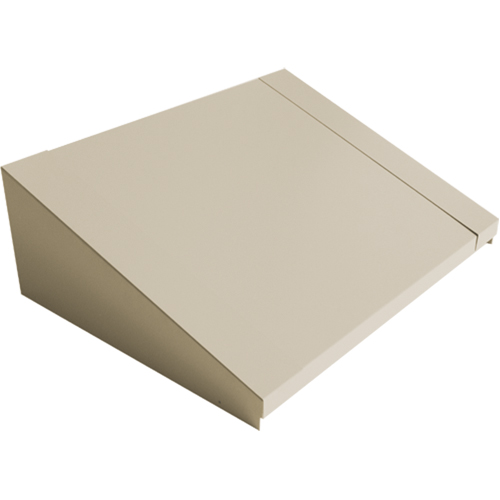 All-Welded Concorde - Heavy-Duty Lockers Sloping Top, 2 Bank, 18" D x 24" W x 6" H, Beige, Steel Cantin et fils