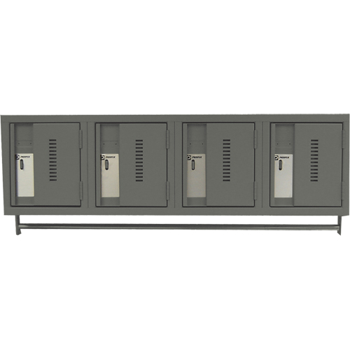 Casiers muraux robustes, Bloc de 4, 18" x 12" x 12", Acier Cantin et fils