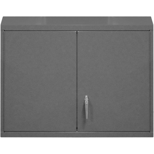 Armoire murale, 27" h x 29-7/8" la x 13-11/16" p, 2 tablettes, Acier, Gris Cantin et fils