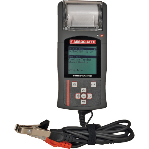 Hand-Held Electrical System Analyzer Tester with Thermal Printer & USB Port Cantin et fils