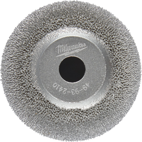 Meule &agrave; polir &agrave; contour &eacute;vas&eacute; 2" pour ponceuse pour pneus &agrave; basse vitesse M12 Fuel Cantin et fils