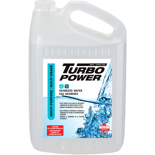 Turbo Power Multi-Purpose Deionized Water, Jug Cantin et fils