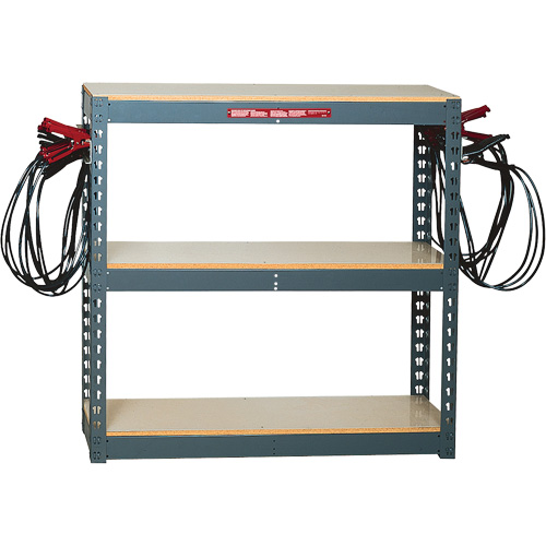 Battery Charging Rack with 10 Clamp Sets Cantin et fils