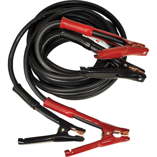 C&acirc;ble de survoltage super robuste avec tension Flexi-Spring, 1/0 AWG, 800 A, C&acirc;ble 25' Cantin et fils