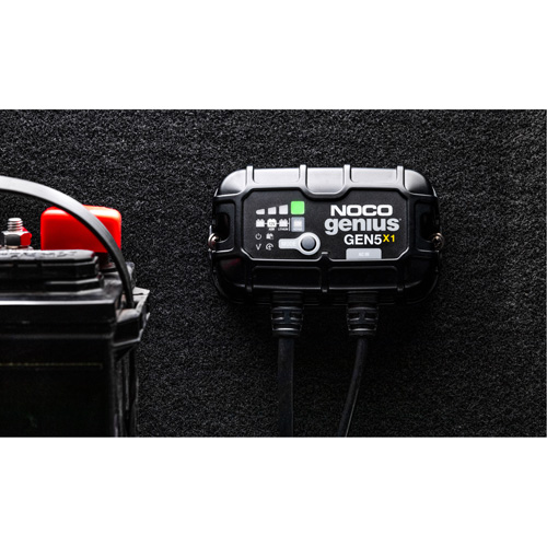 Chargeur de batterie embarqu&eacute; &agrave; 1 sortie de 5 amp&egrave;res Gen5X1 Genius Cantin et fils