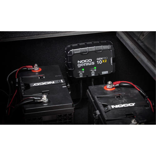 Genius&reg; GenPro10X2 2-Bank, 20-Amp On-Board Battery Charger Cantin et fils