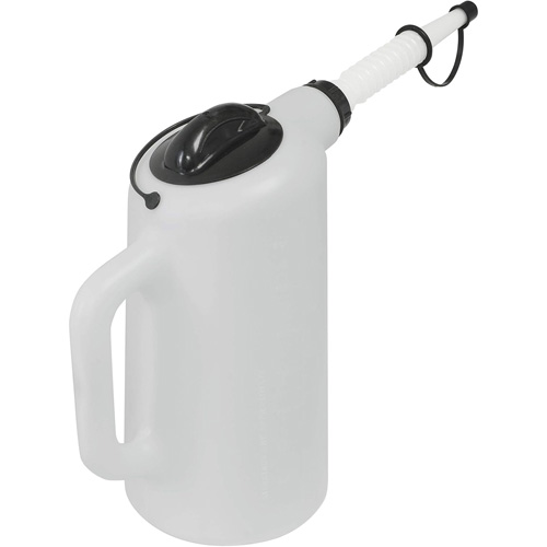 Distributeur dhuile avec couvercle et bouchon, Plastique, Capacit&eacute; de 8 pintes Cantin et fils