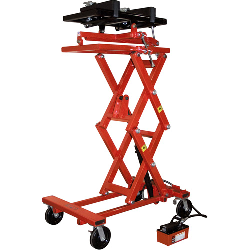 Table &eacute;l&eacute;vatrice pour groupe motopropulseur, 19" lo x 36" la, Capacit&eacute; 2500 lb Cantin et fils