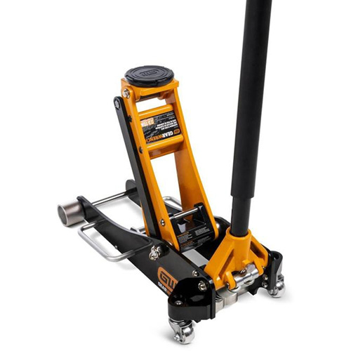 Aluminum Racing Jack, 2 Ton(s) Capacity, 3-1/4" Lowered, 18-1/2" Raised, Manual Hydraulic Cantin et fils