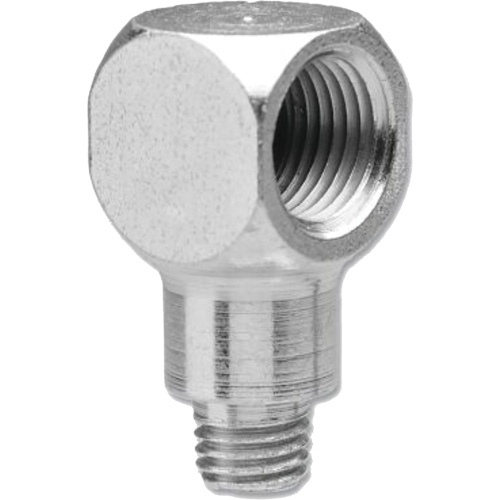 Raccord de graissage avec angle de 90°, Filetage de 1/4"-28 Cantin et fils