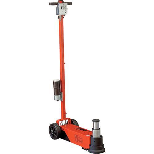 Cric &agrave; 2 &eacute;tapes, 22 tonne(s)/44 tonne(s), Air comprim&eacute;/hydraulique Cantin et fils