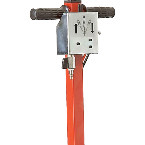 Cric &agrave; 2 &eacute;tapes, 22 tonne(s)/44 tonne(s), Air comprim&eacute;/hydraulique Cantin et fils