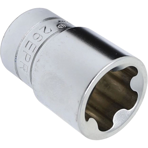 Jeu de douilles TORX EPR &agrave; 5 pans, 16 Morceaux, Prise de 1/4"/3/8"/1/2" Cantin et fils