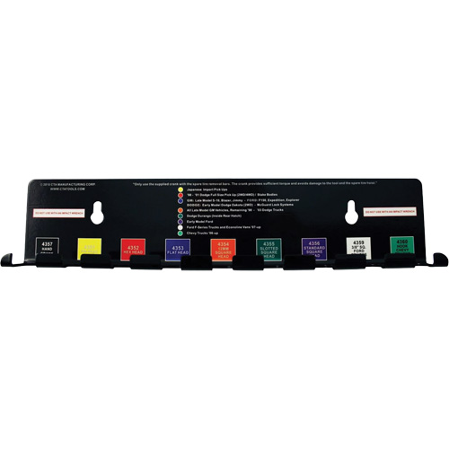 10-Piece Spare Tire Tool Kit Cantin et fils